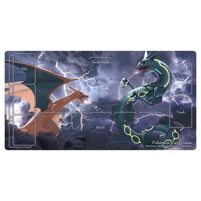 ポケモンカードゲーム ラバープレイマット オキナワ リザードンvsレックウザ ポケモンカードゲーム ラバープレイマット リザードンVS