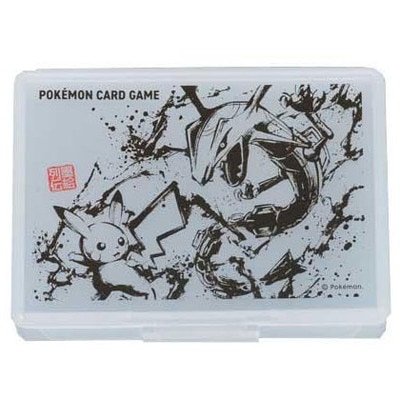 ポケモンカードゲーム ダメカンケース 墨絵列伝 ピカチュウ&レックウザ