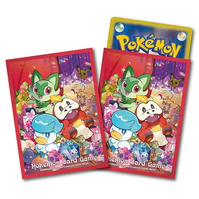 ポケモンカードゲーム デッキシールド ニャオハ・ホゲータ・クワッスの