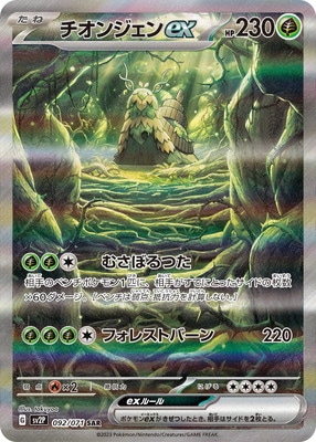 パオジアン チオンジェン ex SAR 美品 ポケモンカード パオジアンex【SAR】{093/071}