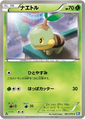 PK-BW07-001 ナエトル C｜販売・在庫｜ポケカ通販フルアヘッド