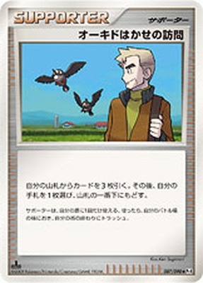 PK-Pt04-087 オーキドはかせの訪問 ◇ | ポケモンカード,DPtシリーズ 