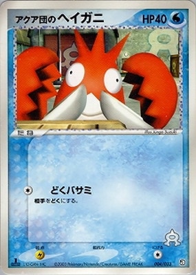 構築済みデッキ2組　アクア団　バクオング　ADV 2004年 WCS ポケカ ポケモンカード,ADVシリーズ,構築デッキ【ADVシリーズ】,[ADV] 構築