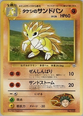 PK-PMCGPG1T タケシのサンドパンLV.26 【ニビシティジム タケシ