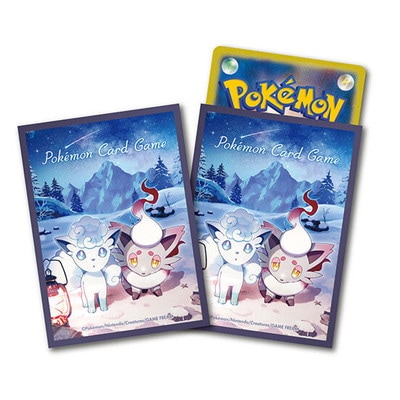 ポケモンカードゲーム デッキシールド プレミアム・グロス Snowy