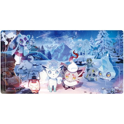 ポケモンカードゲーム ラバープレイマット Snowy Gathering【宅配便