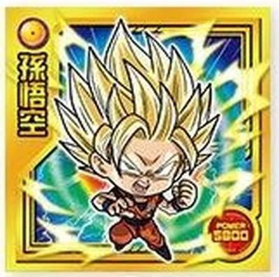 ドラゴンボールウエハース w5-s1、w5-s2 ドラゴンボール 超戦士シール