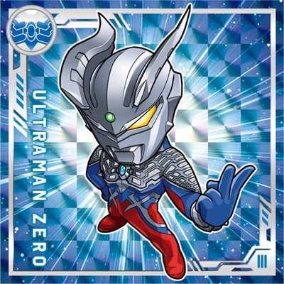 14．ウルトラマンゼロ【ホロ】 【ウルトラマンシール】 | ウルトラマン