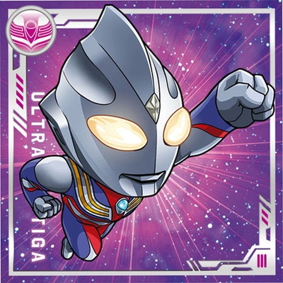 23．ウルトラマンティガ 【ウルトラマンシール】 | ウルトラマン