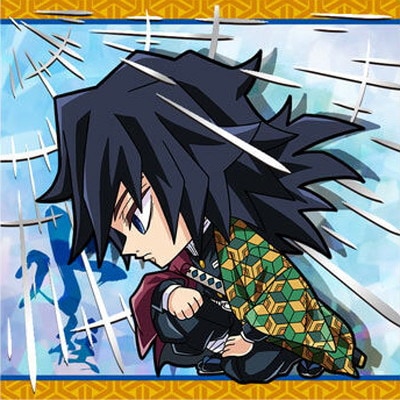 015 水柱 冨岡義勇 ☆3 にふぉるめーしょん 鬼滅の刃ディフォルメ