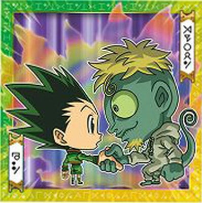 HH2-08 ゴン&メレオロン N にふぉるめーしょんHUNTER×HUNTERウエハース