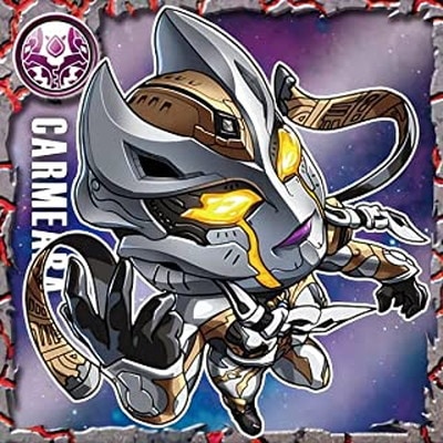 II-NO.27 妖麗戦士 カルミラ N ウルトラマンシールウエハース vol.2