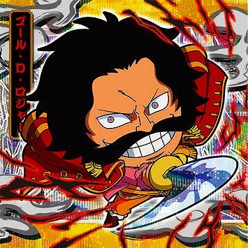 ワンピース ウエハース ロジャー にふぉるめーしょん ワンピース大海賊シールウエハースLOG.5 SW5