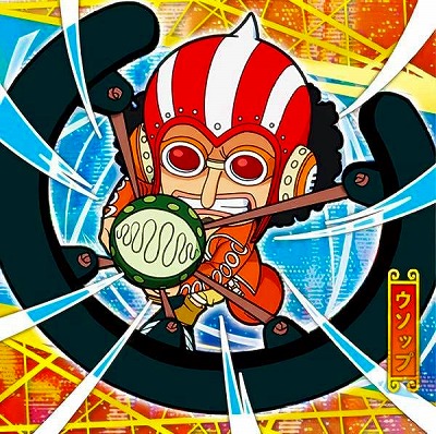 SW5-16 ウソップ SR にふぉるめーしょん ワンピース大海賊シール