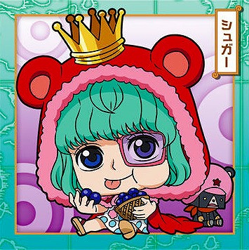 SW5-17 シュガー N にふぉるめーしょん ワンピース大海賊シール