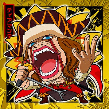 SW5-22 ディアマンテ R にふぉるめーしょん ワンピース大海賊シール