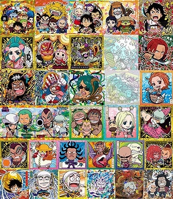 ワンピースウエハースシール　コンプリート にふぉるめーしょん ワンピース大海賊シールウエハース LOG.6(20