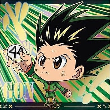 HH5-28 ゴン HR にふぉるめーしょん HUNTER×HUNTER シール×ウエハース