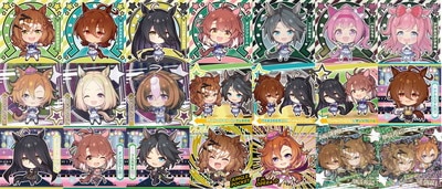 ウマ娘 ウエハース フルコンプ　グミ　イタジャガ　ヴァイスシュヴァルツ　シャドバ 全21種セット(フルコンプ)] イタジャガ 劇場版 『ウマ娘 プリティー