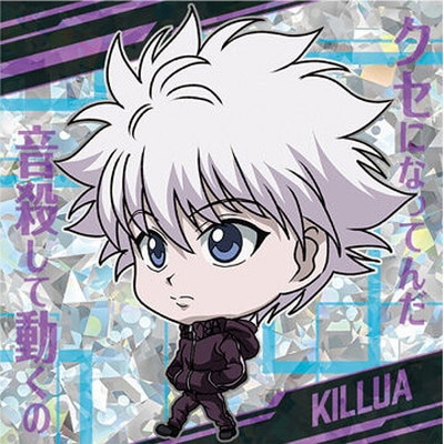 HUNTER×HUNTER カードコレクションL キルア 下敷き No.14 HUNTER×HUNTER ハンター×ハンター カードコレクションエル(下敷き)全18