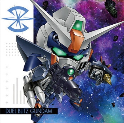 ガンダム　ウエハース　シール　パラレル　17枚 MG1-17 デュエルブリッツガンダム N にふぉるめーしょん 機動戦士