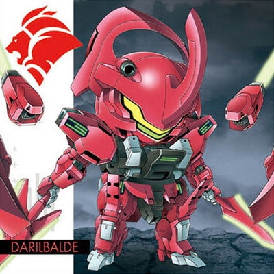 MG1-29 ダリルバルデ N にふぉるめーしょん 機動戦士ガンダム シール
