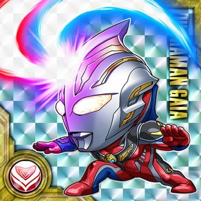 IV-NO.07 ウルトラマンガイアSSV SR ウルトラマンシールウエハース vol