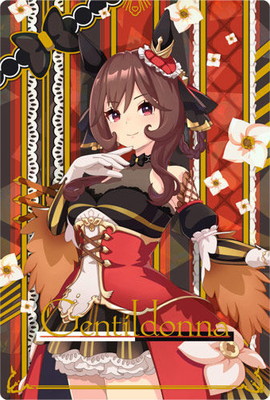 ウマ娘 プリティーダービー ツインウエハース 第8R [4.ジェン
