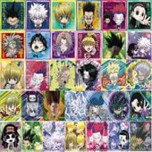 HUNTER × HUNTERウエハースvol.1,2,3,4 フルコンプセット ハンターハンターHUNTER×HUNTERにふぉるめーしょんウエハース