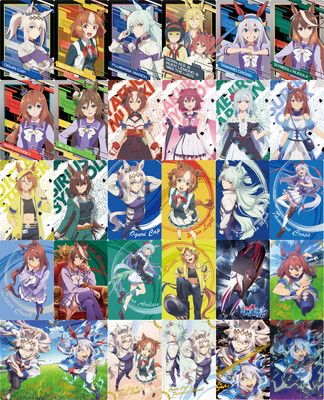 ウマ娘　シンデレラグレイ　ウエハース　カード　全30種フルコンプ アニメ『ウマ娘 シンデレラグレイ』ツインウエハース [全30種セット