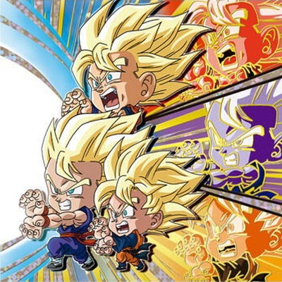 ドラゴンボールウエハース 超13 フルコンプ 超13-01 孫悟空&孫悟飯&孫悟天 UGR | ドラゴンボールシリーズ