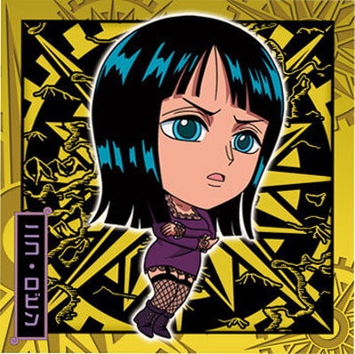 SW12-21 ニコ・ロビン R にふぉるめーしょん ワンピース大海賊シール