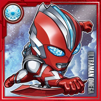 V-NO.02 オメガ N ウルトラマンシールウエハース vol.5 | ウルトラマン