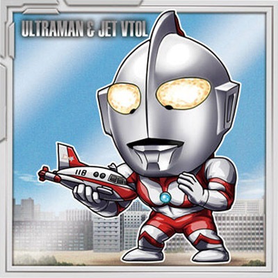 V-NO.22 ウルトラマン＆ジェットビートル N ウルトラマンシール