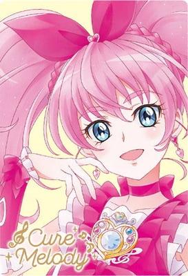 No.25 キュアメロディ HR (2811135) プリキュアカードウエハース12