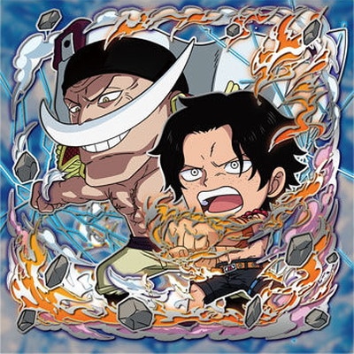 SW13-10 白ひげ＆エース SP にふぉるめーしょん ワンピース大海賊