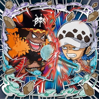 SW13-11 黒ひげVSロー SP にふぉるめーしょん ワンピース大海賊シール