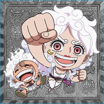 パラレル】SW13-01 モンキー・D・ルフィ＆ジュエリー・ボニー P(銀色