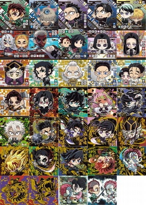 鬼滅の刃　ディフォルメシール　ウエハースフルコンプ　1.2.3.4弾　113種 鬼滅の刃 ディフォルメシール ウエハースフルコンプ 1.2.3.4弾 113種