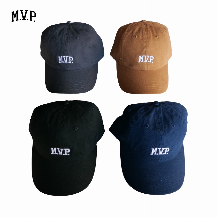 M.V.P. : Embroidery M.V.P. Logo 6P Dad Cap