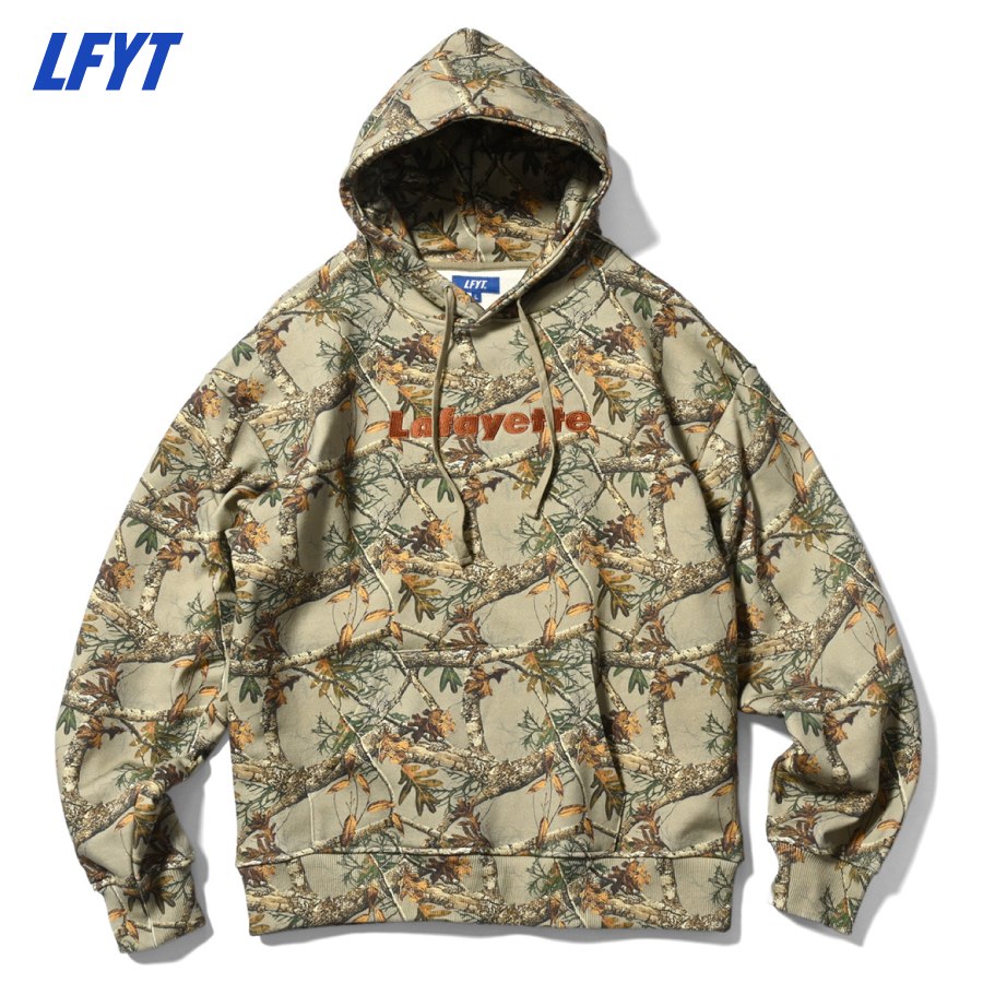 LFYT : ALLOVER PATTERN Lafayette LOGO HOODIE | PARKA/CREWNECK 