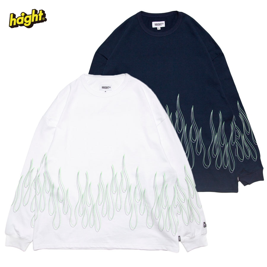 HAIGHT : FLAMES LS Tee