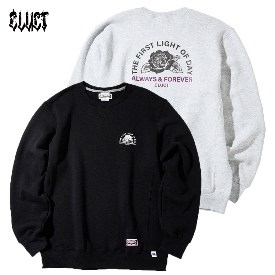 CLUCT : ROSE [CREW SWEAT]