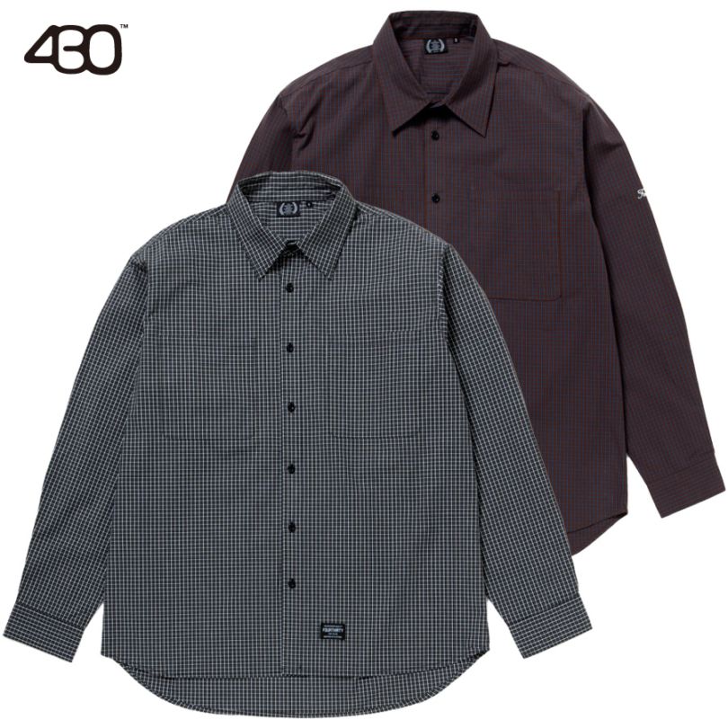 430 : L/S CHECK SHIRTS