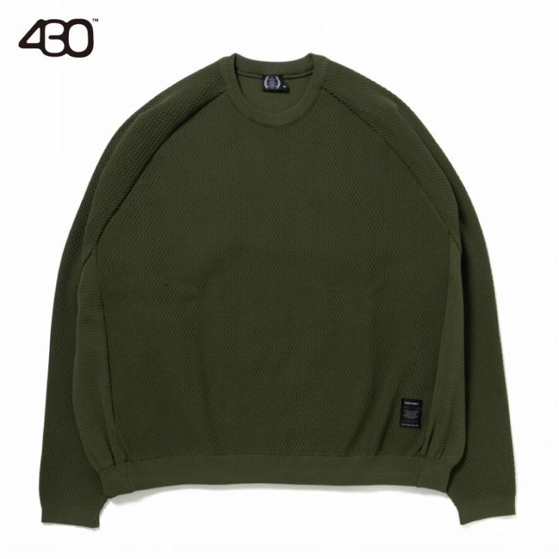 430 : ATHLETIC MESH KNIT C&S