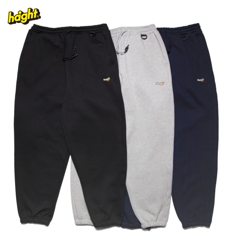 HAIGHT : RAIDBACK ARCH LOGO SWEAT PANTS