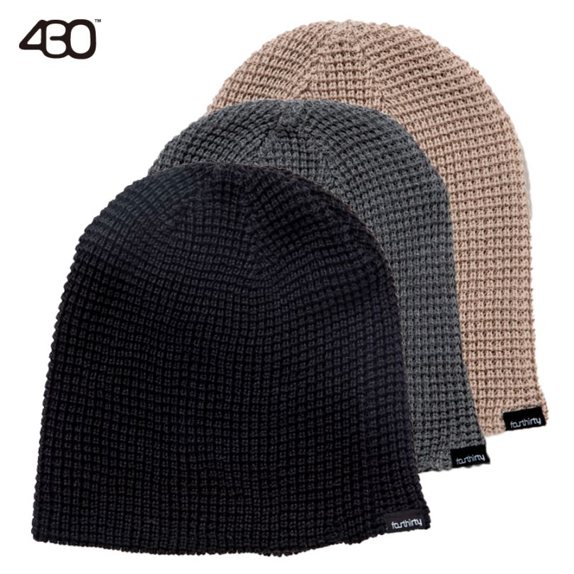 430 : WAFFLE BEANIE