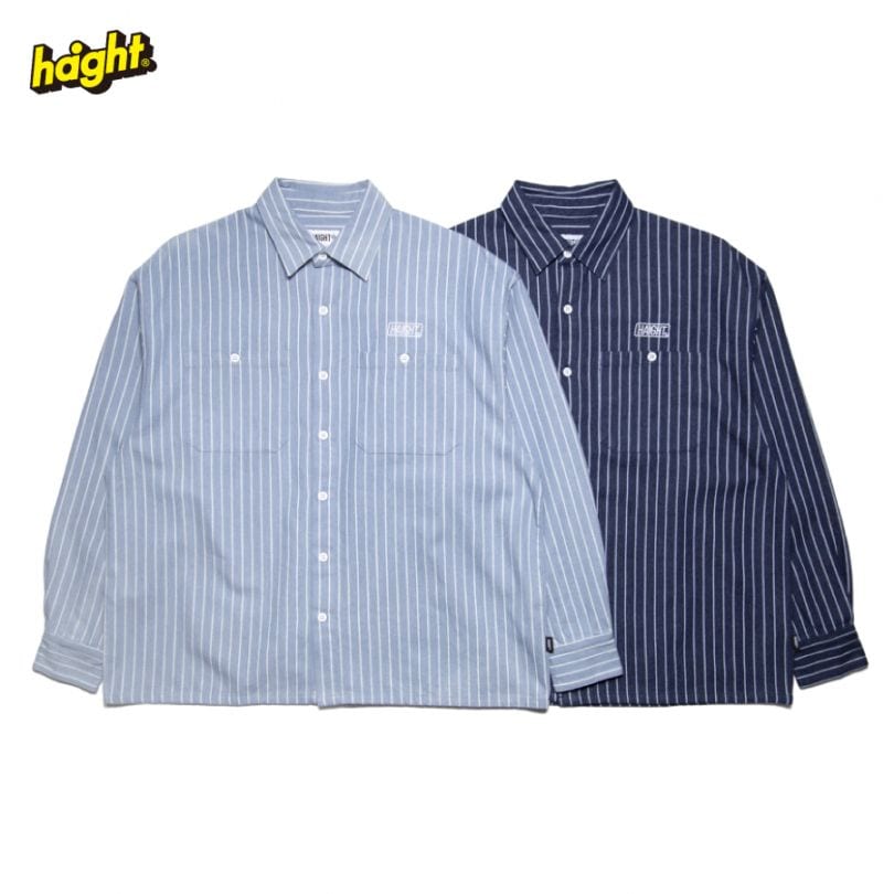 HAIGHT : STRIPE DENIM SHIRT