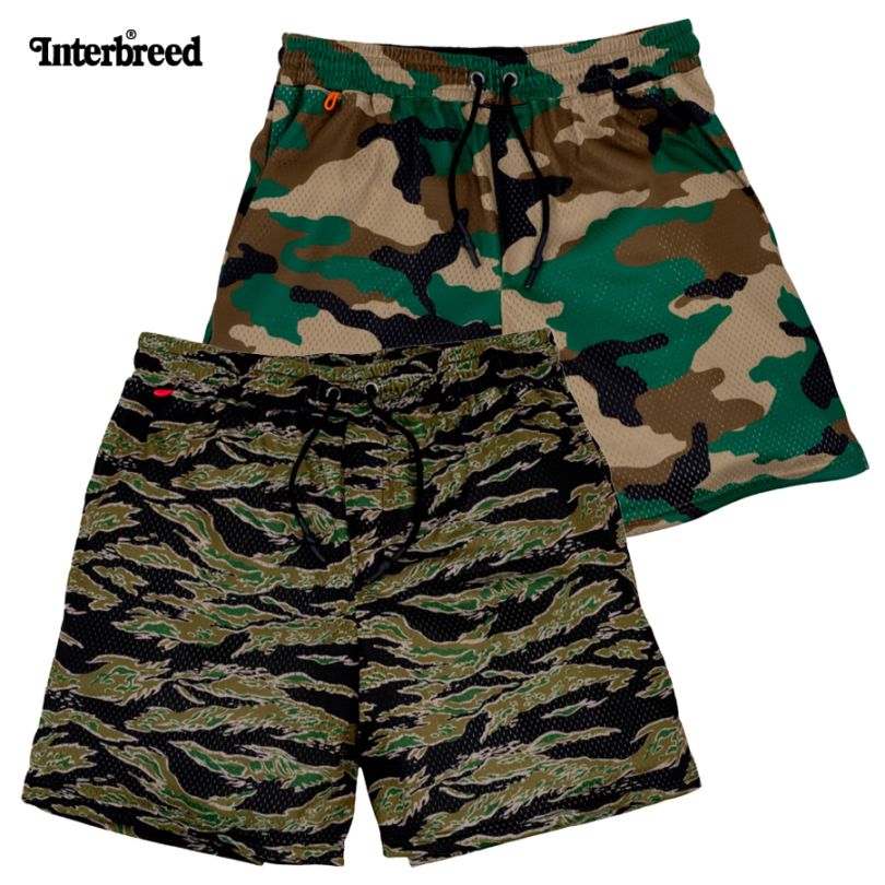 INTERBREED : Airy Training Mesh Shorts