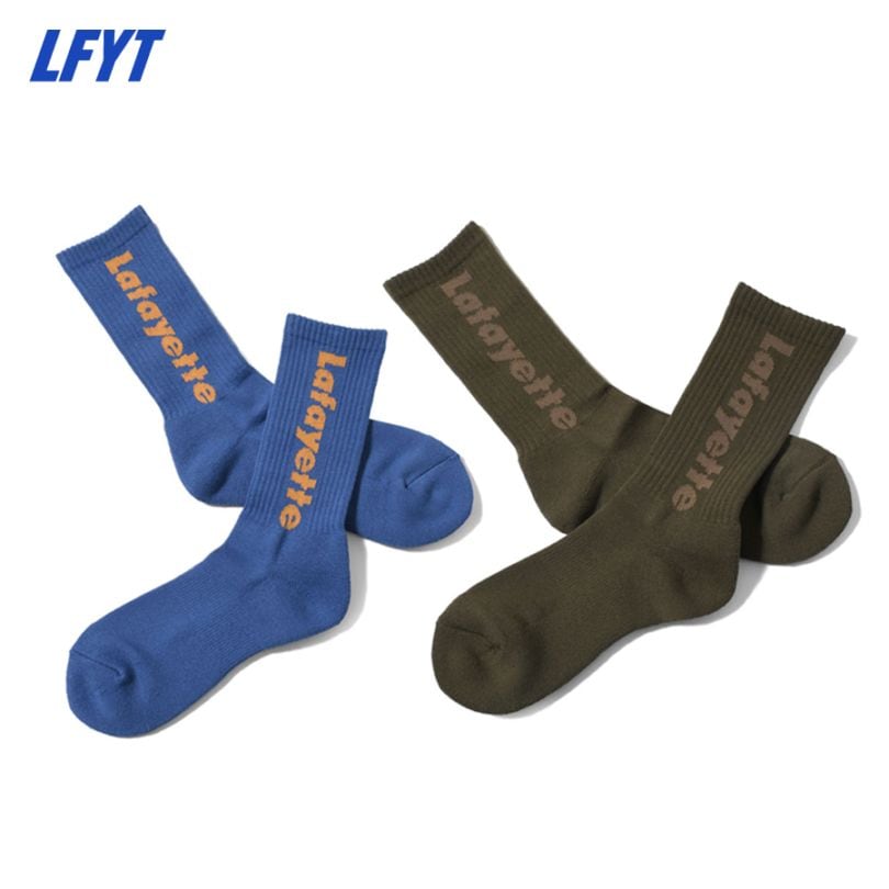 LFYT : Lafayette LOGO CREW SOCKS